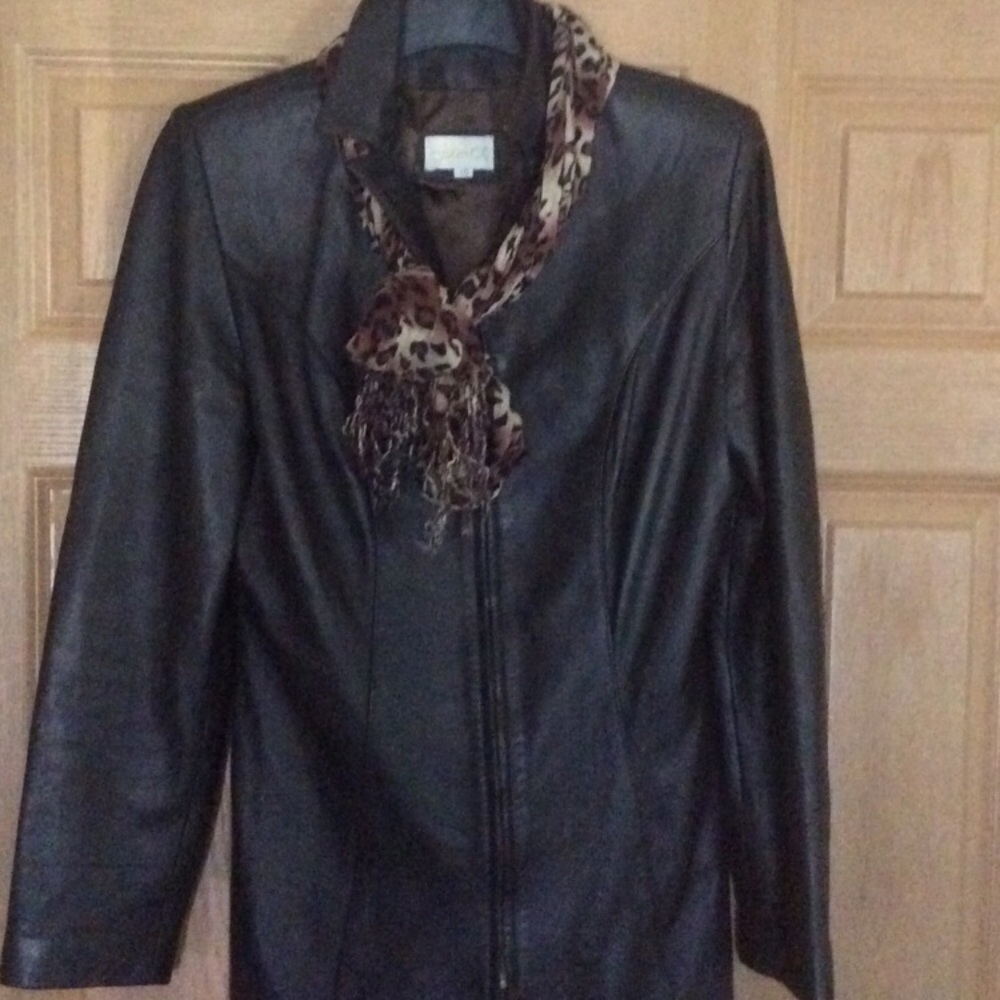 Wonderfully soft genuine leather jacket.